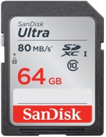 Карта памяти SanDisk Ultra SDXC UHS-I 533x Class 10